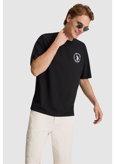 U.S. Polo Assn. U.s. Polo Assn. Erkek Siyah Tişört 50327160-vr046