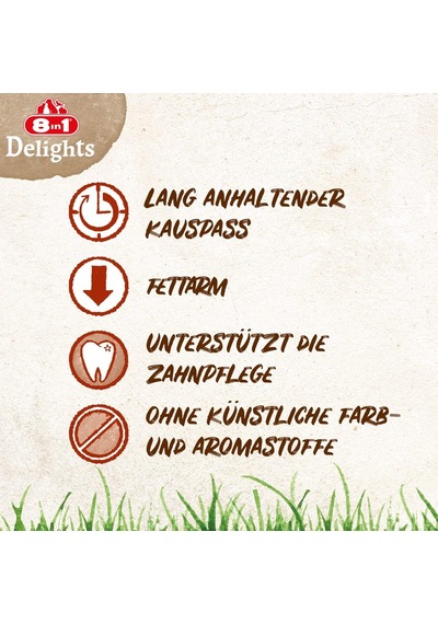 Delights Strong L Boy Kemik, 130 Gr Köpek Ödülü