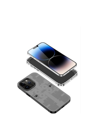 Apple İphone 14 Pro Kılıf Mekanik Bumper Kapak