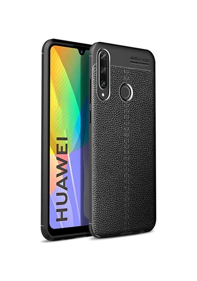 Huawei P40 Lite E Kilif Deri Tarzi Niss Silikon Case 433108899