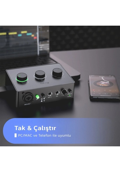 Fifine Ampli1 Sc1 Usb Ses Kartı