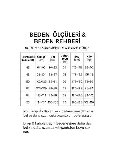 Erkek Regular Fit Poliviskon Takım Elbise Drop 8 Uzun & İnce Vücut Tipi İçin Klasik Kesim Siyah Erkek Regular Fit Poliviskon Takım Elbise Drop 8 Uzun & İnce Vücut Tipi İçin Klasik Kesim Siyah