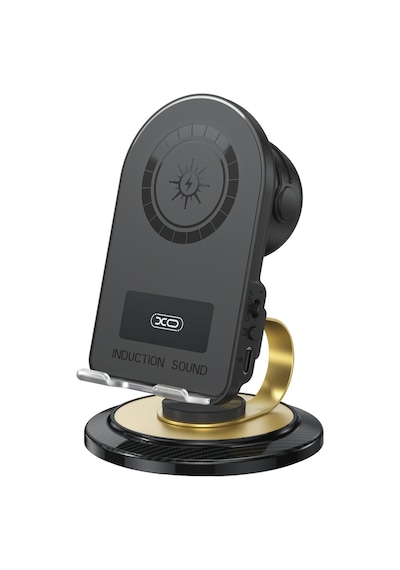 F69 4'ü 1 Arada Masaüstü Cep Telefonu Standı - Bluetooth Hoparlör Ve Kablosuz Şarj Bir Arada