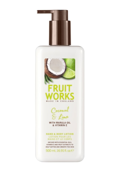 Fruit Works Coconut ve Lime Özlü El ve Vücut Losyonu 500 ML