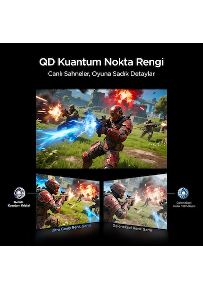 Tcl 27g64 27 İnç Qhd Mini Led Oyuncu Monitörü, 180 Hz, 1 Ms Gtg, Hdr600, Freesync