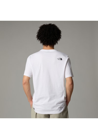 The North Face M Ss Easy Tee Erkek Tişört Nf0a8a6cfn41 Nf0a8a6cfn41 Bey Beyaz