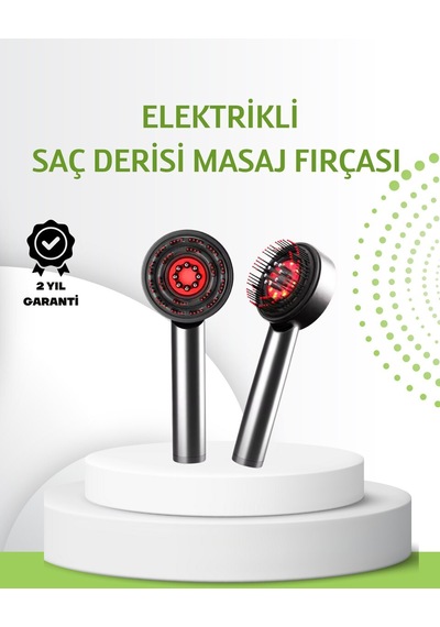 Northcity Şarjlı Saç Derisi Masaj Cihazı - Kırmızı Işık Ve 3d Tarak İle Profesyonel Bakım