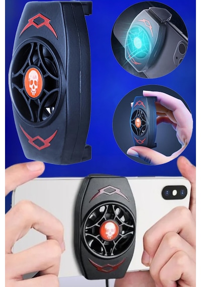 Telefon Soğutma Fanı Cep Telefonu Radyatör Soğutucu Oyun Hızlandırıcı Fan