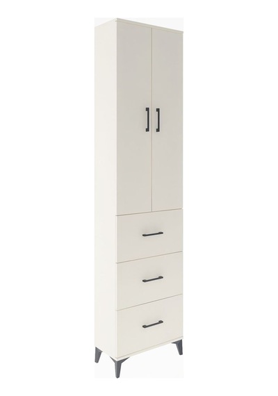 Arges Dolap 4 Raflı 3 Çekmeceli 2 Kapaklı 60x30x243 Aytaşı-ay... Aytaşı