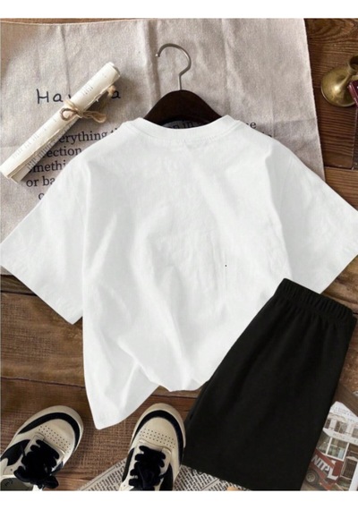 Uyguntarz Unisex Strawberry Baskılı Tasarım Tshirt Beyaz