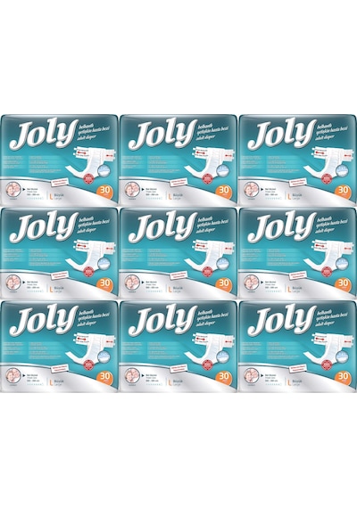 Joly Yetişkin Bezi Bel Bantlı L - Büyük - Large 270 Adet