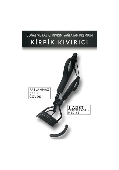 Kirpik Kıvırıcı Eyelash Curler Premium Belirtilmemiş