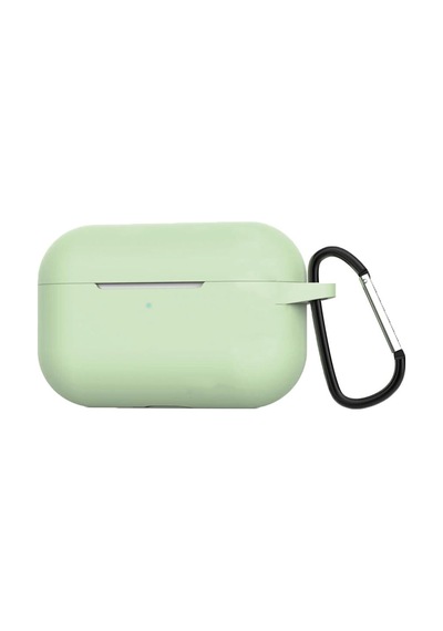 E2m Apple Uyumlu AirPods Pro 3 Kılıf Sense Silikon Yeşil Yeşil