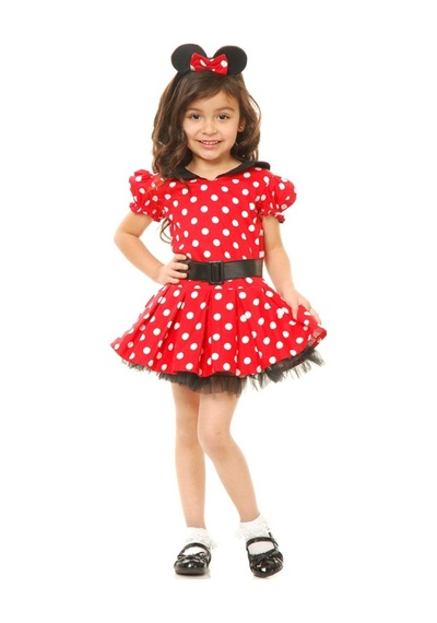 Kostümsarayı Minnie Mouse Elbise