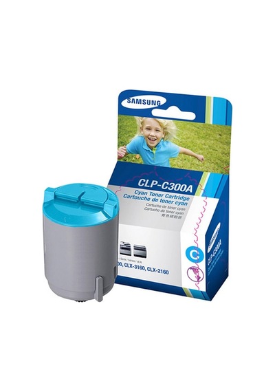 Samsung Uyumlu Clp-C300A Mavi Toner