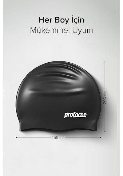 Bone Silikon Yüzme Bonesi Sb01 Siyah
