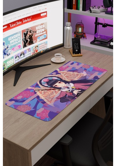 Yun Jin Genshin Impact Anime Oyuncu V1 - 70x30 Xl Gaming Mouse Pad Fare Altlığı