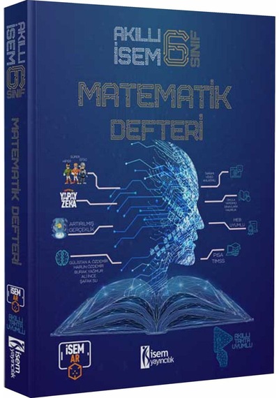 Isem Yayınları 6. Sınıf Akıllı Isem Matematik Defteri 2022