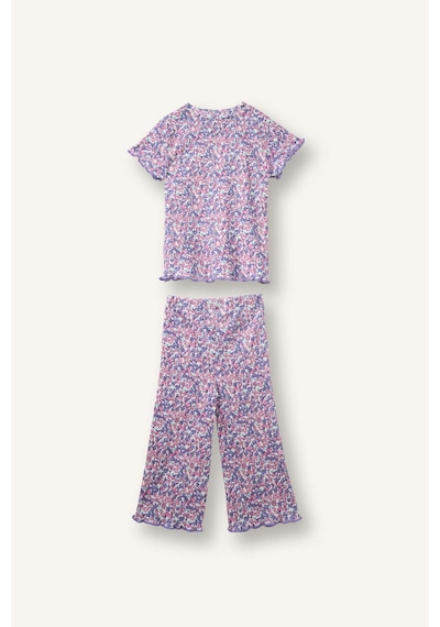 Defacto 2li Pijama Takımı Kız Bebek H5503a526smpr141 Mor-pr141