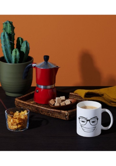 Roblox Yüz Temalı Bardak Kupa Cup Mug Gözlüklü Roblox Face Beyaz
