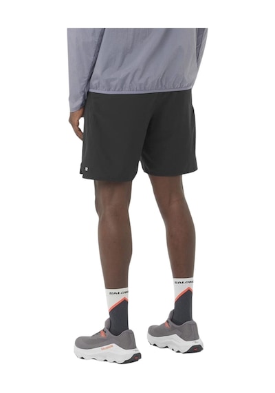 Salomon Salomon Shkout C 2in1 Shts 7 Erkek Siyah Koşu Şortu 27180 Siyah
