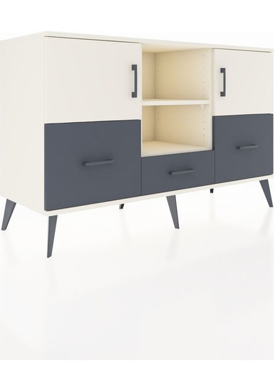 Hyperion Konsol 4 Raflı 3 Çekmeceli 3 Kapaklı 132x44x83 Aytaşı-aytaşı/antrasit Aytaşı/antrasit Hyperion Konsol 4 Raflı 3 Çekmeceli 3 Kapaklı 132x44x83 Aytaşı-aytaşı/antrasit Aytaşı/antrasit