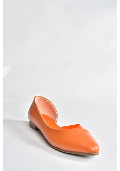 Fox Shoes Turuncu Günlük Kadın Babet P726143009 Turuncu