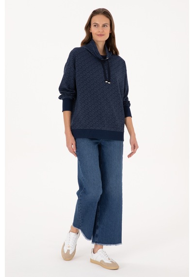 U.s. Polo Assn. Kadın Lacivert Sweatshirt 50309077-vr033 Lacivert
