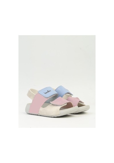 Benetton Bn-31518 Anatomik Taban Kız Çocuk Sandalet Pembe 26-30 Siyah