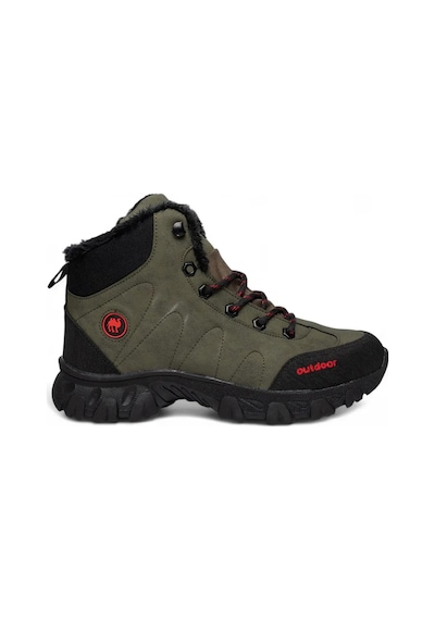 Cem Pekşen Jagulep 4057 Soğuk Geçirmez İçi Kürklü Outdoor Bot Haki