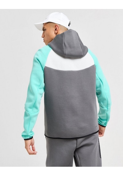Nike Tech Fleece Fz Windrunner Hoodie Erkek Sweatshirt-sportxoutlet Gri - Beyaz