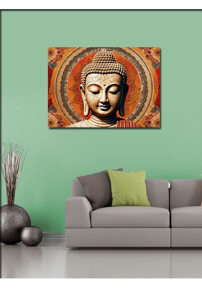 Kanvas Tablo Buda Ve Mandala Işığı