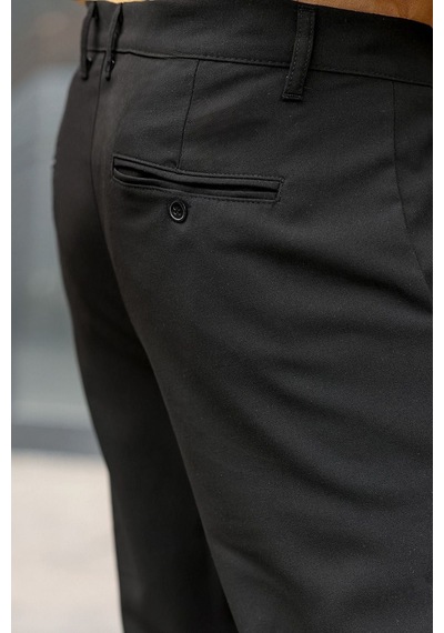 Madmext Siyah Basic Erkek Pantolon E6576