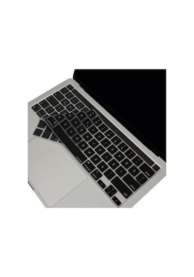Apple Uyumlu MacBook Pro 13-16 İnç Klavye Koruyucu Silikon Türkçe Karakterli Return Enter Pembe