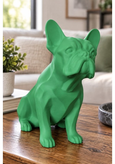 Fransız Bulldog Figürlü Dekoratif Biblo - 19cm 66252915