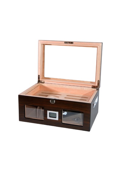 Premiumquality Urdesa Kahverengi Sedir Humidor Puro Kutusu - Tr8796