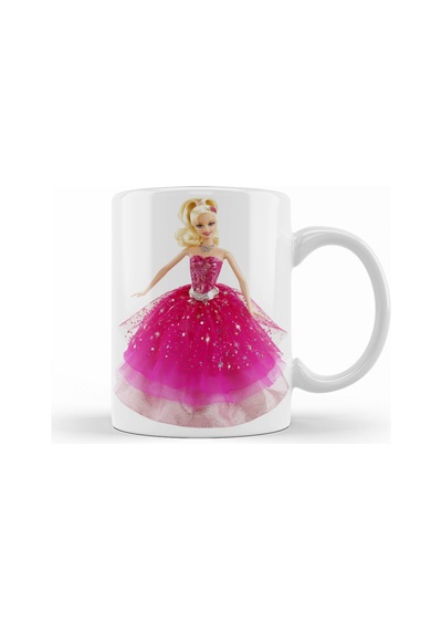 Barbie Kupa Bardak Porselen Karışık