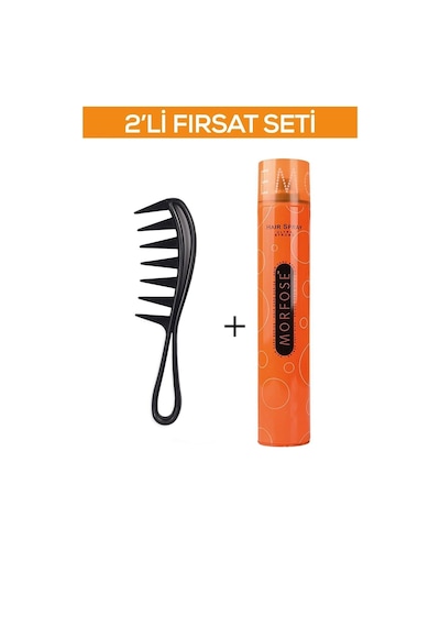Fontenay Şekil Tarağı 043 + Saç Spreyi 2'li Set
