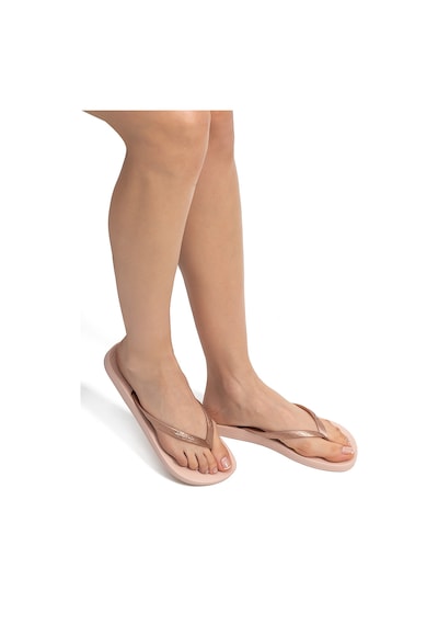 Anatomik Tan Fem Kadın Plaj Terliği Pudra 35/42