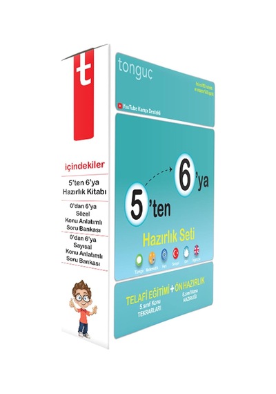 5'ten 6'ya Hazırlık Seti Çok Renkli
