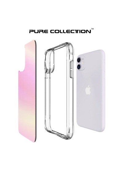Bix iPhone Uyumlu 11 Pure Rainbow Renk Geçişli Şeffaf Kılıf Çizilmeye Dayanıklı Darbe Emici Parmak İzi Önleyici Pembe Bix iPhone Uyumlu 11 Pure Rainbow Renk Geçişli Şeffaf Kılıf Çizilmeye Dayanıklı Darbe Emici Parmak İzi Önleyici Pembe