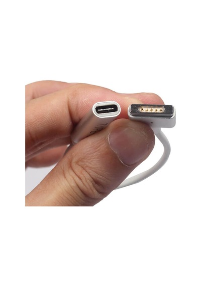 Type C Dişi To Magsafe 2 T Tip 60w Apple Uyumlu MacBook Pro Air Çevirici Kablo 25cm