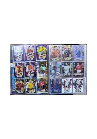 Panini Futbolcu Kartları Koleksiyon Oyun Kartı Albümü, 540 Kartlık Kapasite