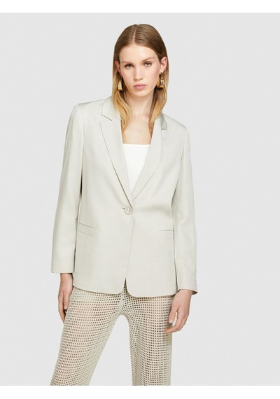 Sisley %100 Viskoz Cebi Biyeli Tek Düğmeli Saten Blazer Ceket Kadın Gri Ceket - 324p29nmlw023 Bej Sisley %100 Viskoz Cebi Biyeli Tek Düğmeli Saten Blazer Ceket Kadın Gri Ceket - 324p29nmlw023 Bej