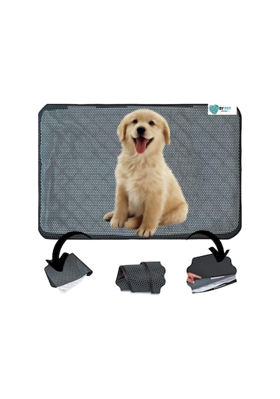 Bypet Yıkanabilir Köpek Çiş Pedi - Köpek Tuvalet Eğitim Seti 3 Katmanlı 90cmx60cm Yedekli