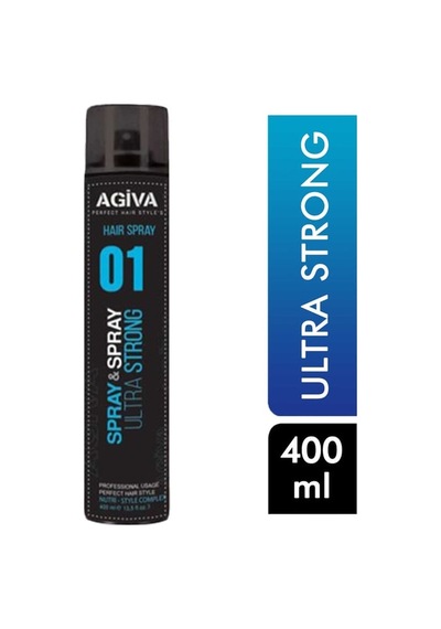 Agiva Saç Spreyi Rock 400 Ml Mega Strong 20'li Paket