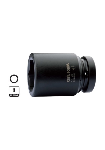 1" 6 Köşe Derin Havalı Lokma Anahtar 36 mm Ceta Form C84-H36