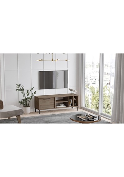 Toria Tv Ünitesi Sehpası Metal Ayaklı 120cm Kahve Tor2-cu Kahverengi Toria Tv Ünitesi Sehpası Metal Ayaklı 120cm Kahve Tor2-cu Kahverengi