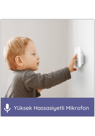 Hubble Listen Dijital Bebek Telsizi Beyaz 50C35137923N1