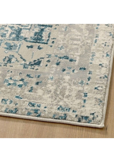 Ikea Skafterup Halı 160 X 235 Cm Bej - Mavi Bej-mavi